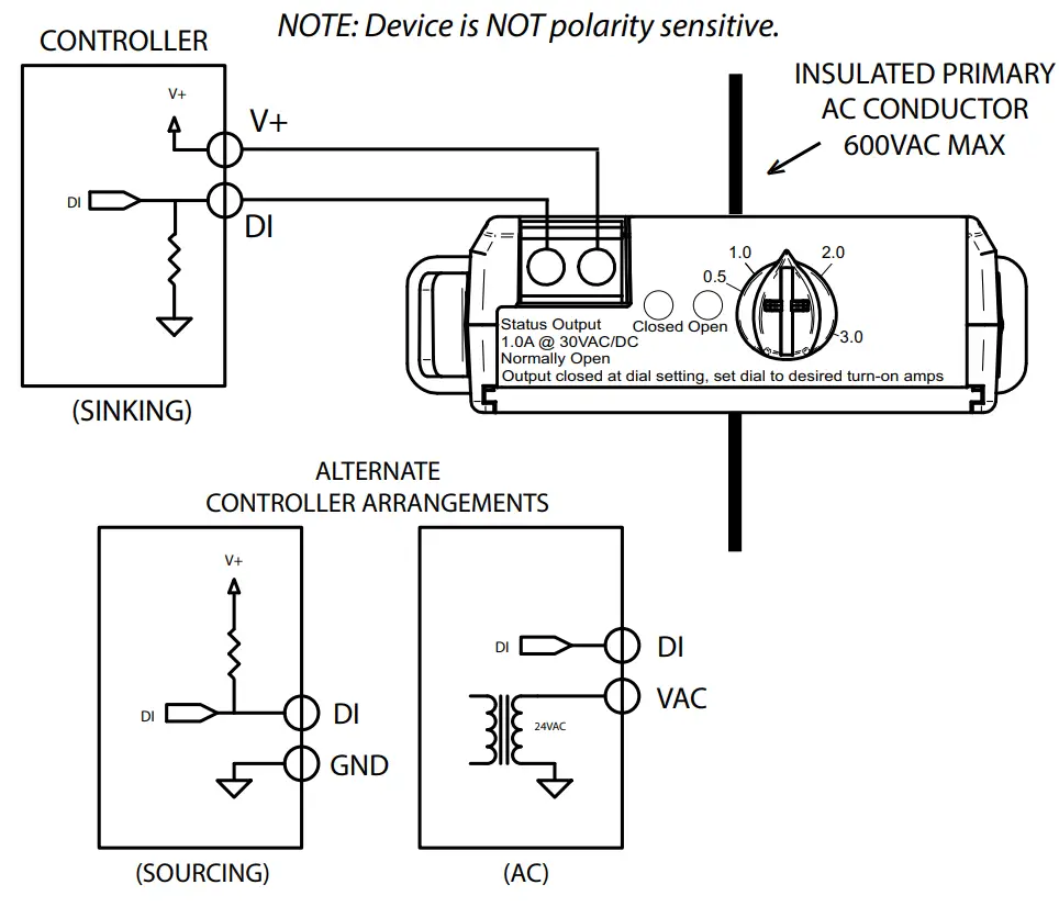 Honeywell CS CSP MCS Series Current Switches - fig 9