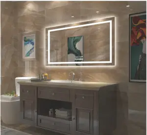 Gesipor 787937392360 LED Bathroom Mirror