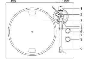 Haiping Industry HP H005A Turntable Player - fig
