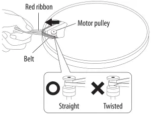 Haiping Industry HP H005A Turntable Player - rad ribbon