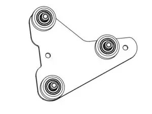 Z-axis passive block