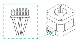 X, E, Z-axis motor port