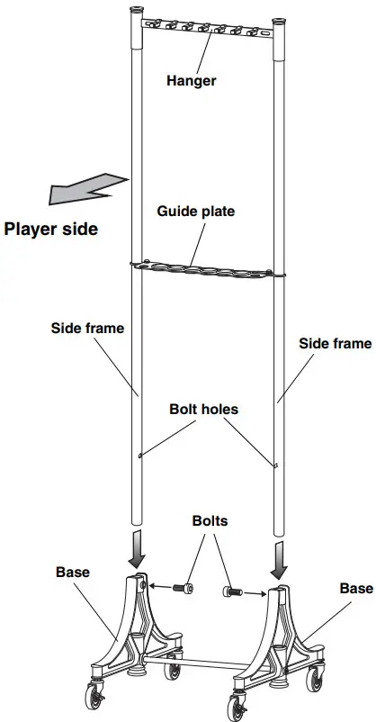 YAMAHA YCH7018 Chimes Musical Instrument - player side