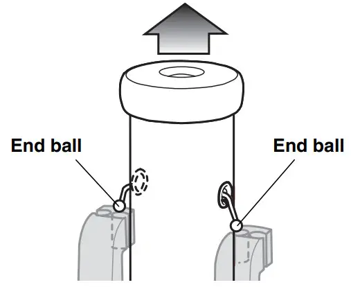YAMAHA YCH7018 Chimes Musical Instrument - remove