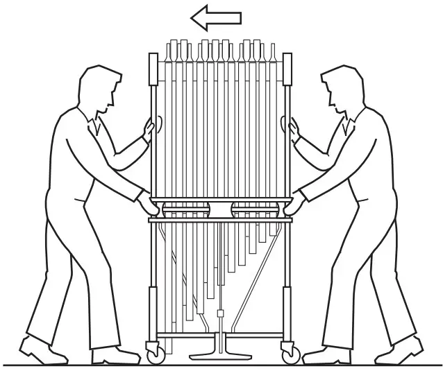YAMAHA YCH7018 Chimes Musical Instrument - unstable