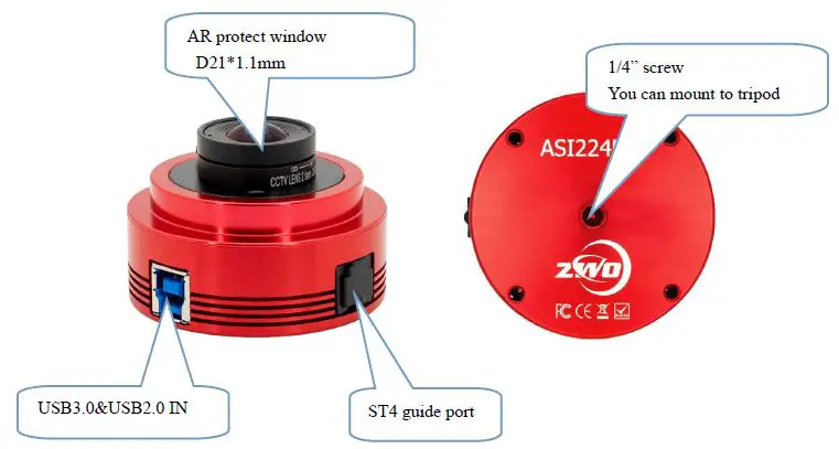 ZWO ASI224 MC-Color Camera Fig4