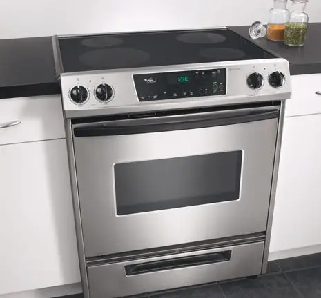 Whirlpool GY398LXPS Slide-In Electric Range Control PRODUCT