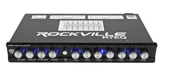 Rockville Audio Gear 7 Band Car Equalizer Owner's Manual Rockville Audio Gear 7 Band Car Equalizer Owner's Manual