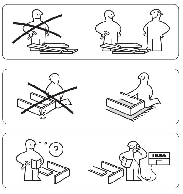 IKEA LISTERBY Side Table 50cm-1