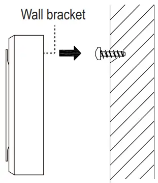Mount speakers on wall