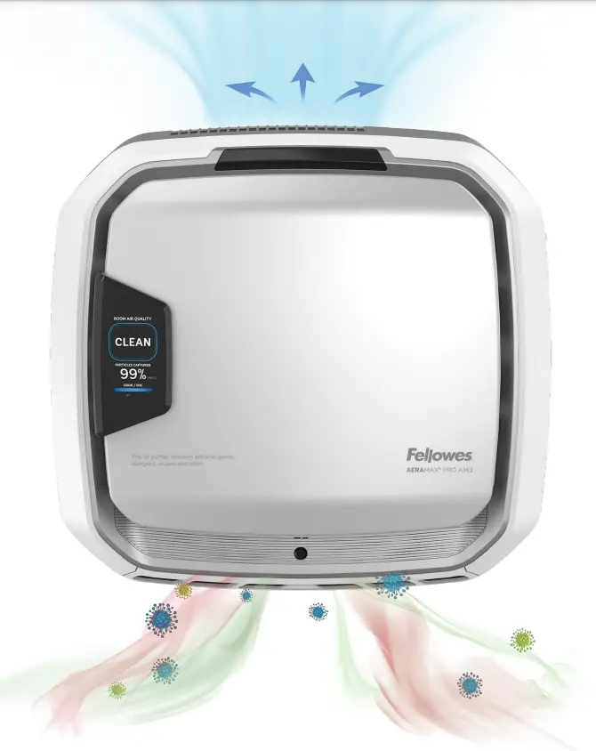 Fellowes AM9573001 Aeramax Pro AM3 PC Air Purifier - fig 1