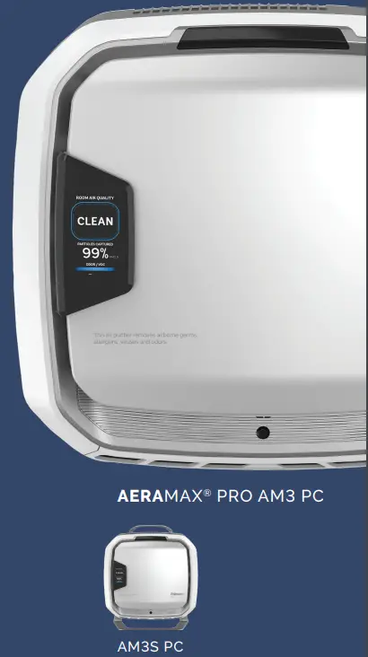 Fellowes AM9573001 Aeramax Pro AM3 PC Air Purifier - fig
