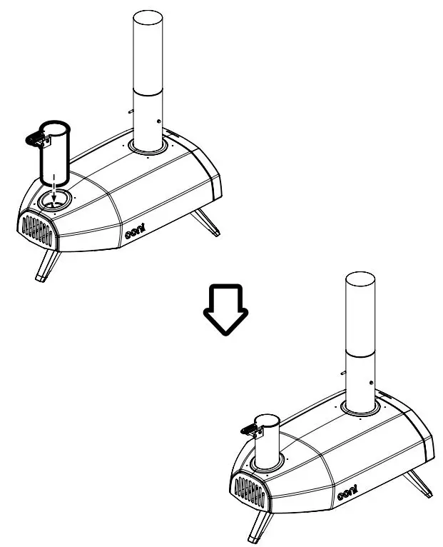 Ooni Pellet Pizza Oven Fyra - Remove all parts from the packaging Step 5