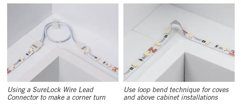 Going around corners