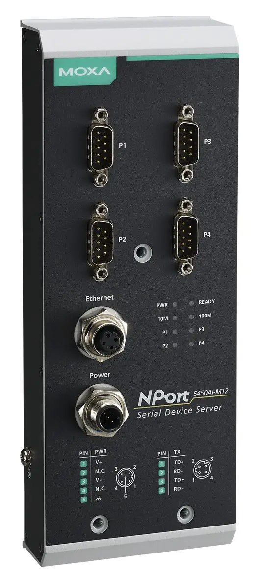 MOXA NPort 5000AI-M12 Series Industrial Device Server-fig1
