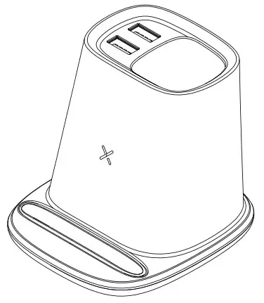 Shenzhen Ugood Technology F5 Pen Holder with Wireless Charger