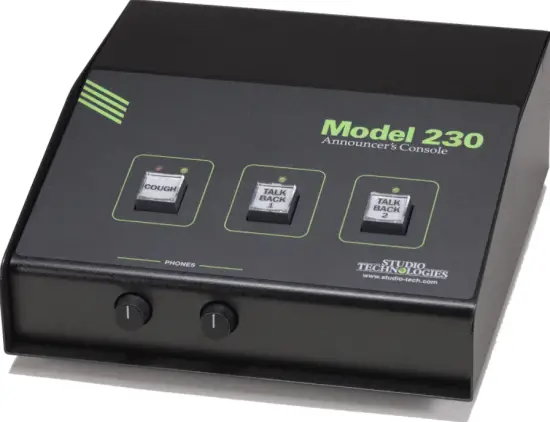 STUDIO-TECH 203 Announcer’s Console