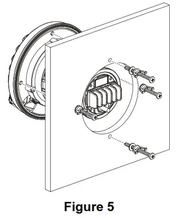 STANDARD HORIZON MLS 310 External Speaker with 10 Watt Amplifier - FLUSH MOUNT INSTALLATION 3