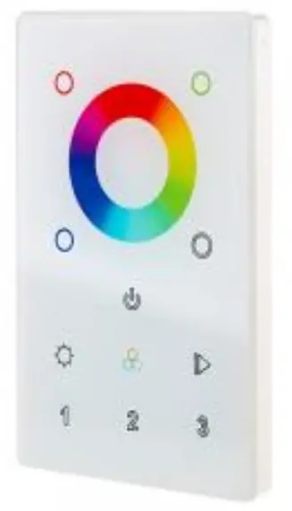 Super-Bright-LEDs-EZD-RGBW3-WM-Wireless-LED-RGBW 3-Zone-Wall-Switch-