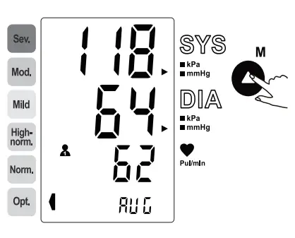 HoMEDiCS BPA 3020 EU Automatic Arm Blood Pressure Monitor - fig 14