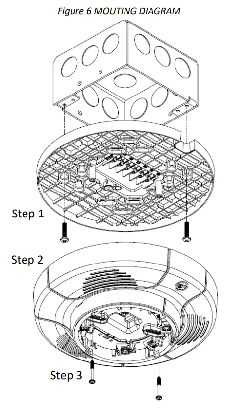 MGC MIX-4003-S Sounder Base Instruction Manual - Figure 6