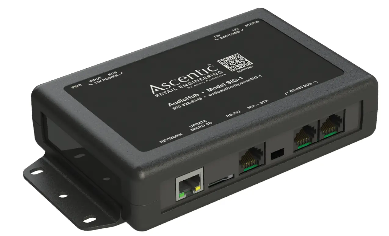 Ascentic SIG-1 Communication -Bridge- Serial to- Internet- Gateway -fig 1