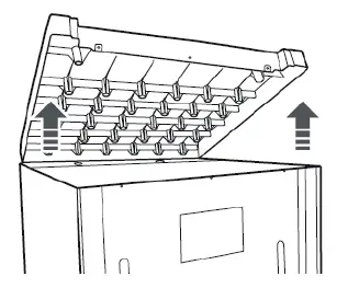 DOMO -DO912K -Freestanding -Fridge -85cm -133 -Liter- 4