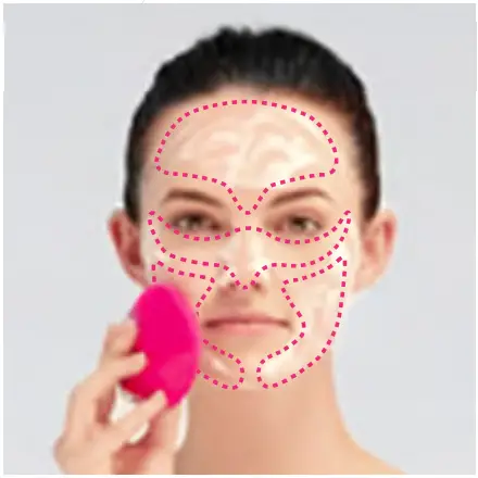 FOREO LUNA Mini 2 3 Zone Face Cleansing Brush - 1