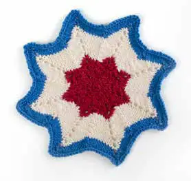 lily Americana Knit Dishcloth Cover 2
