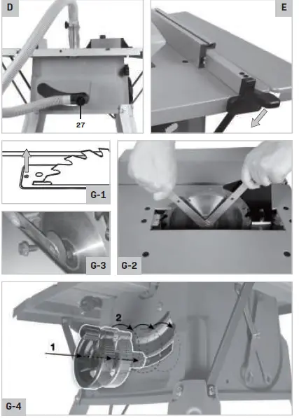 VONROC TS501AC Table Saw-fig 5