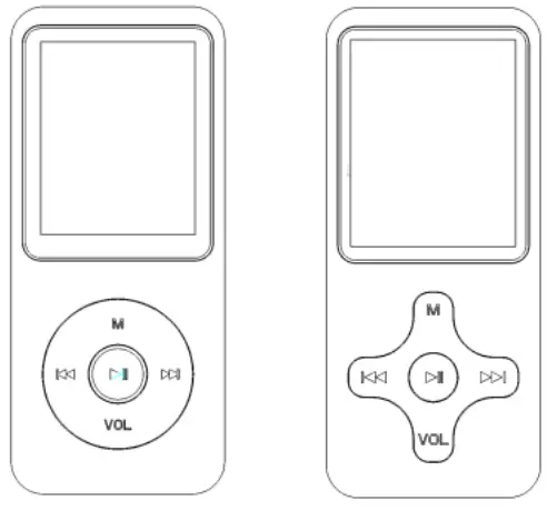 Shenzhen Yuanyin Digital Technology MP3 01B Music MP3 Player 1.8 Inch LCD Screen -