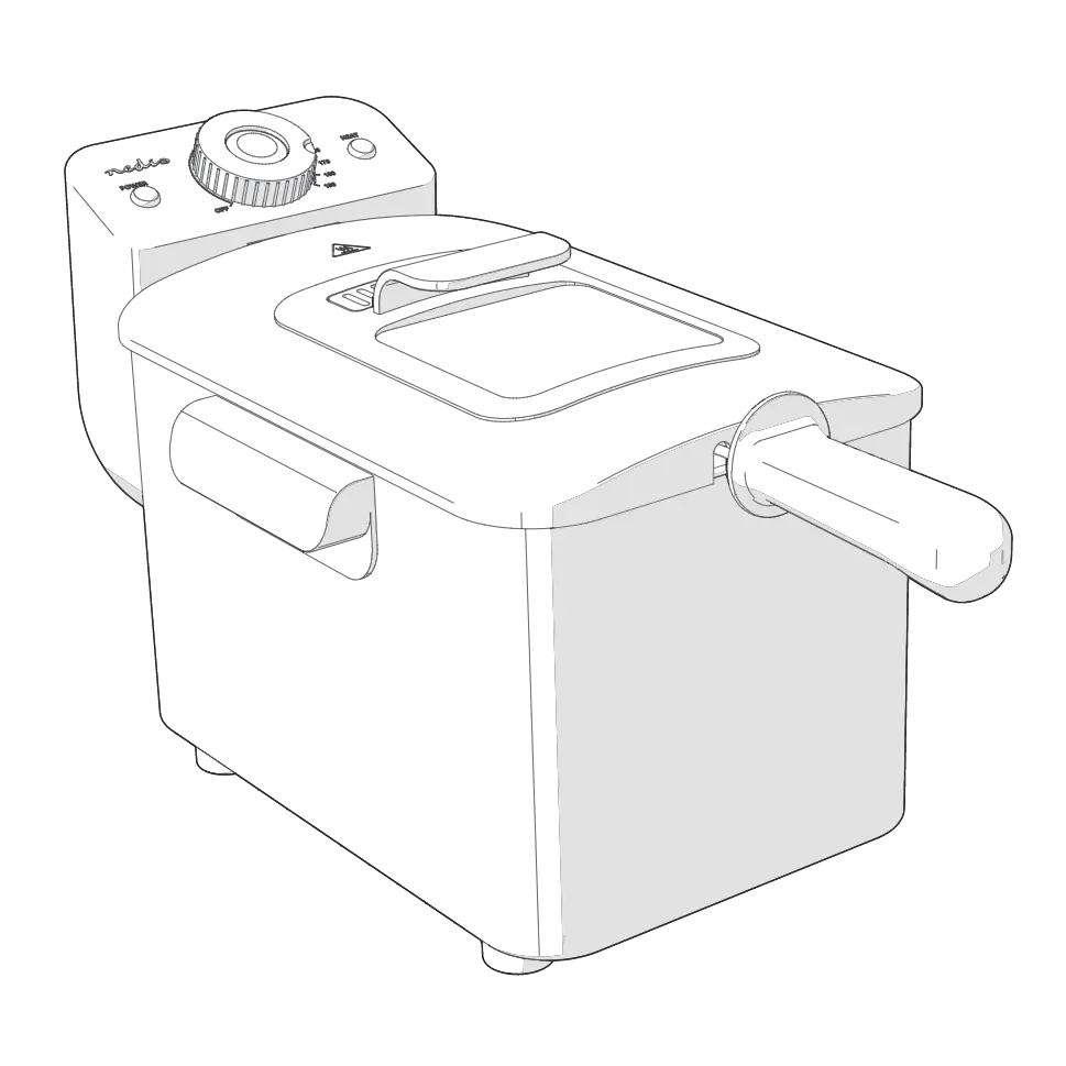 Nedis Kadf401fsr Cool Zone Deep Fryer User Manual