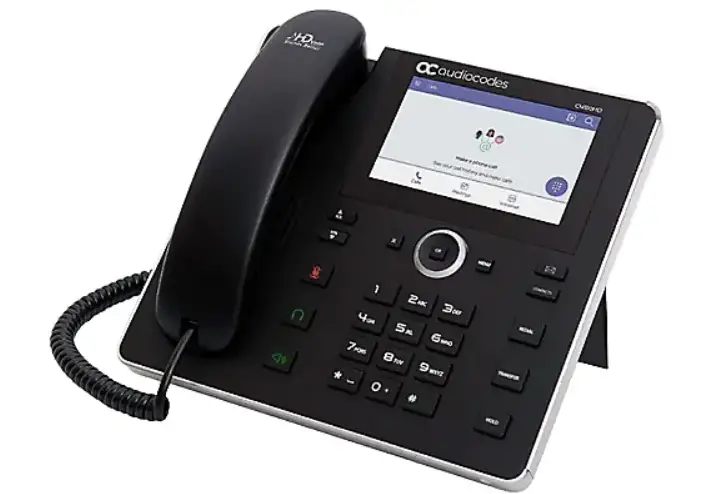 Audiocodes C450hd Ip Phone With Microsoft Skype For Business User Guide