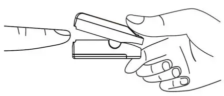 ADC Finger Plus Oximeter Meter- Read corresponding-