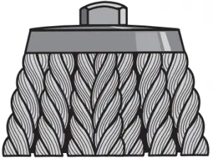 3 inch wire cup brush