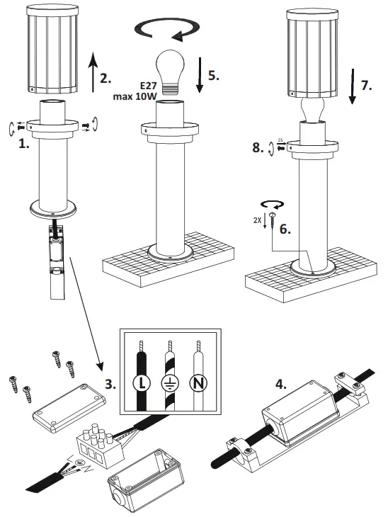 Lumimania SA1253 Fiord Outdoor Floor Lamp 3