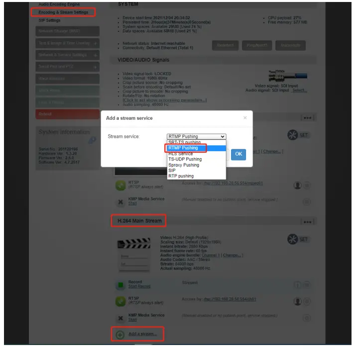 KILOVIEW E1 S Video Encoder - fig 3