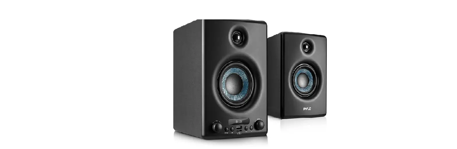 Pyle Hifi Active Bookshelf Speaker With Bluetooth User Instructions