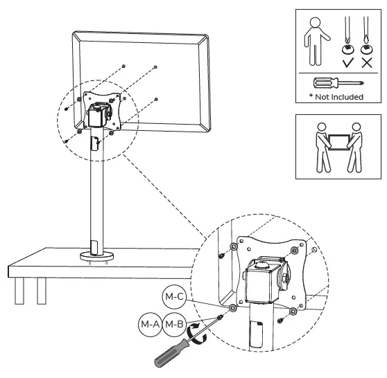 Neomounts-NS-DPOS100BLACK-Monitor-Desk-Mount-3