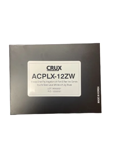 CRUX ACPLX-12ZW Smart-Play Integration with Multi Camera Inputs.webp