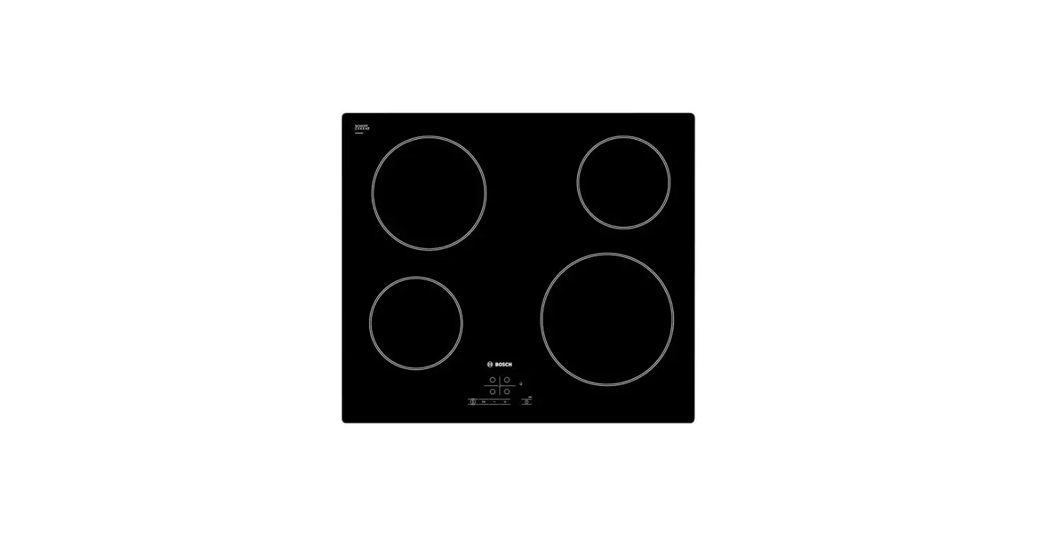 Bosch Pkm631b17e Ceramic Induction Hob Instruction Manual