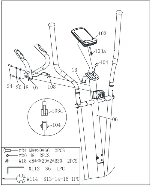 GEARSTONE B0924DPBX4 T1 Elliptical Machine-7