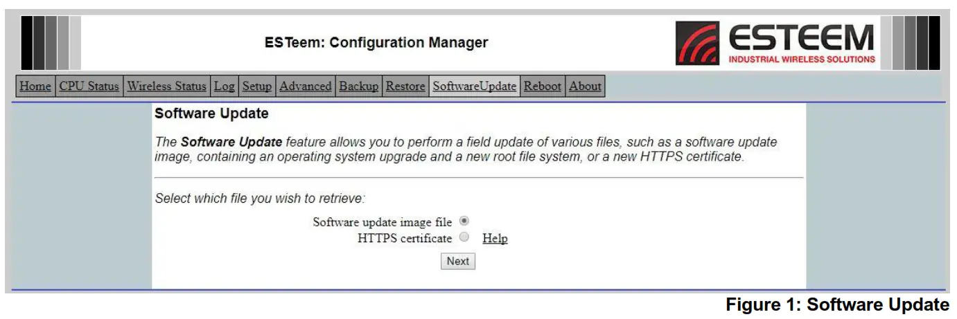 Software s Esteem Technical Bulletin Horizon Software Update