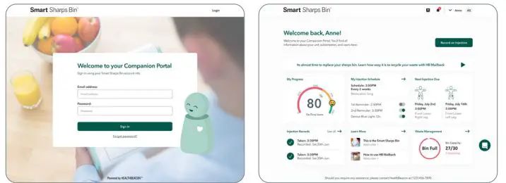 Hamilton Beach HEALTH Smart Sharps Bin Device 4