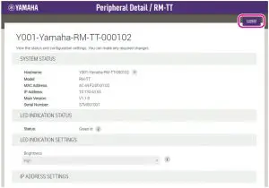 Peripheral Detail Interface
