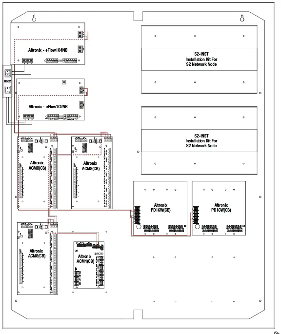 Altronix T3SSK75F28 28 Door Kit with Fused Outputs 2