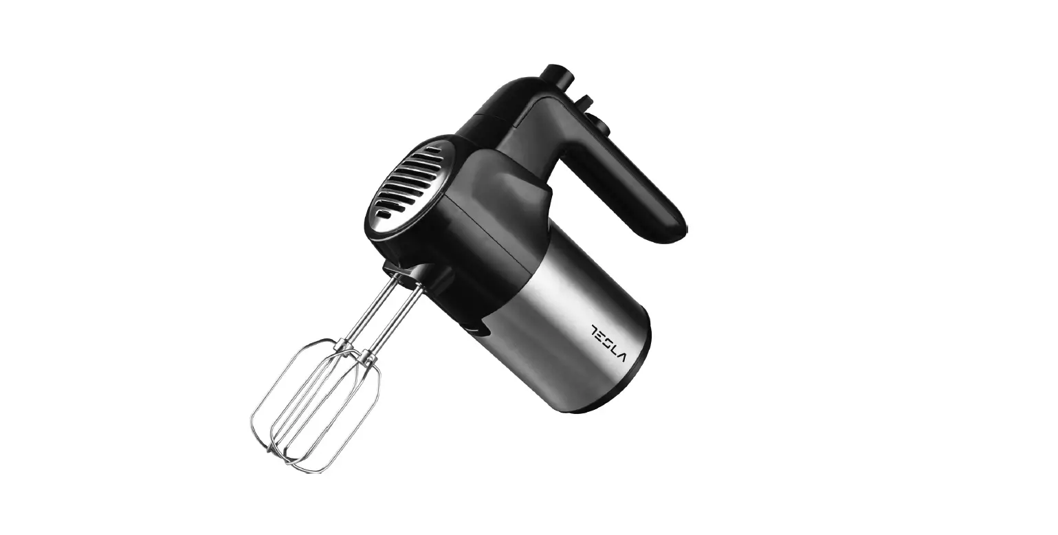Tesla Mx301bx Black Stainless Steel Handheld Mixer User Manual