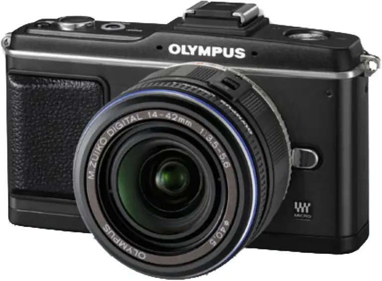 OLYMPUS E-P2 Black PEN Treasure Digital Camera