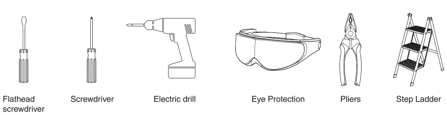 ONFORU CTB96BL 2 Pack LED Flood Light - COMPONENTS 3