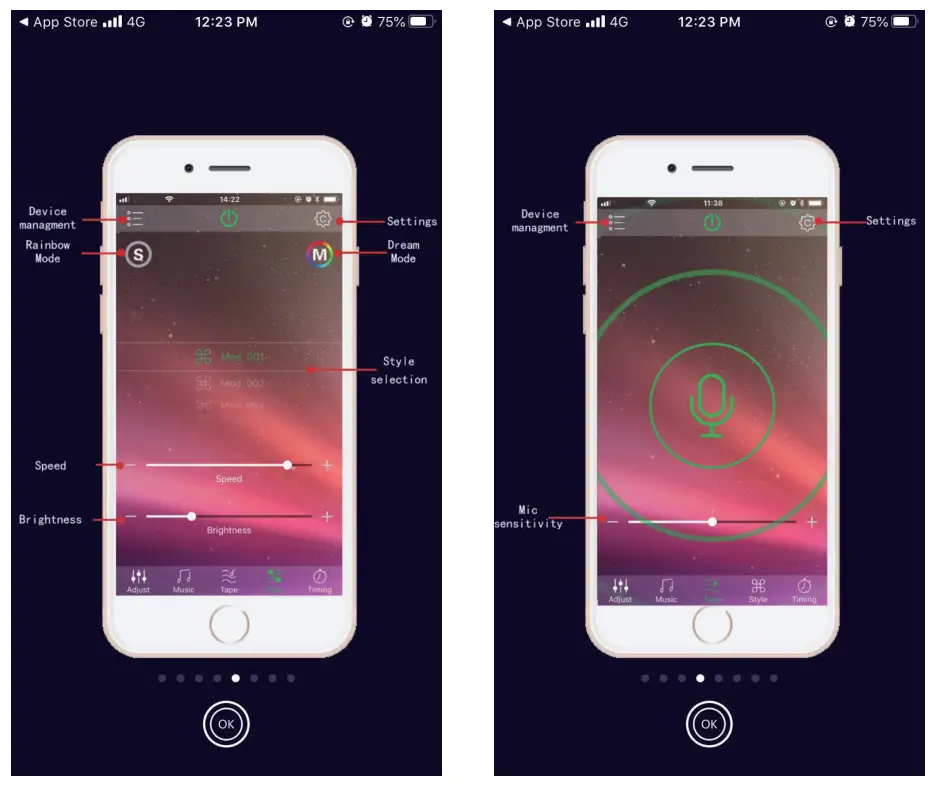 ONFORU CTB96BL 2 Pack LED Flood Light - Device 1